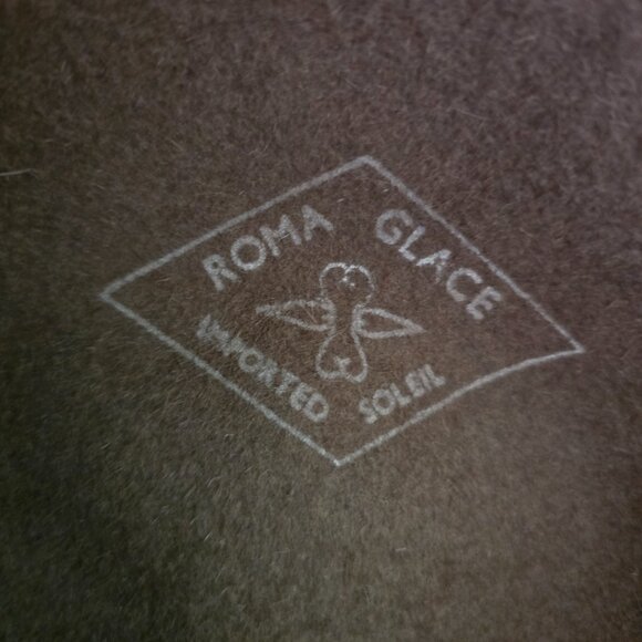 Lucille - Vintage Brown Felt Hat with Feathers & a Bow - Picture 9 of 11